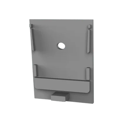 Endkappe für LED Alu Aufbauprofil Exo-TI1_32 + Cover PC61 _32