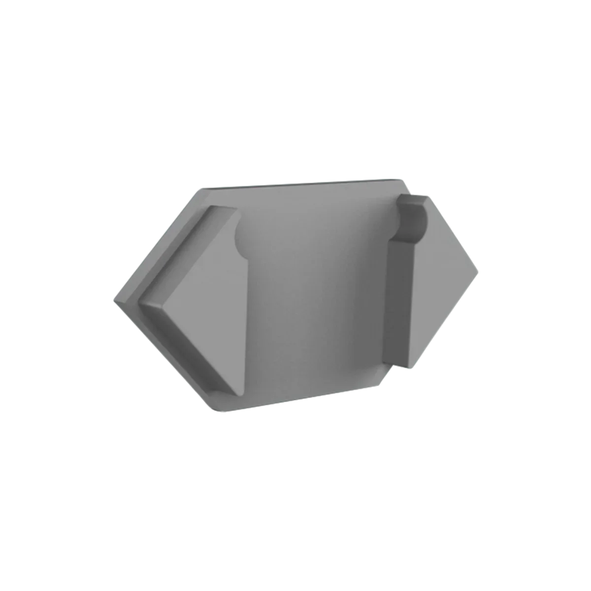 Endkappe für LED Alu Trockenbauprofil Exo-T5_16 + Cover PC45 _16 Endkappe für LED Alu Trockenbauprofil Exo-T5_16 + Cover PC45 _16