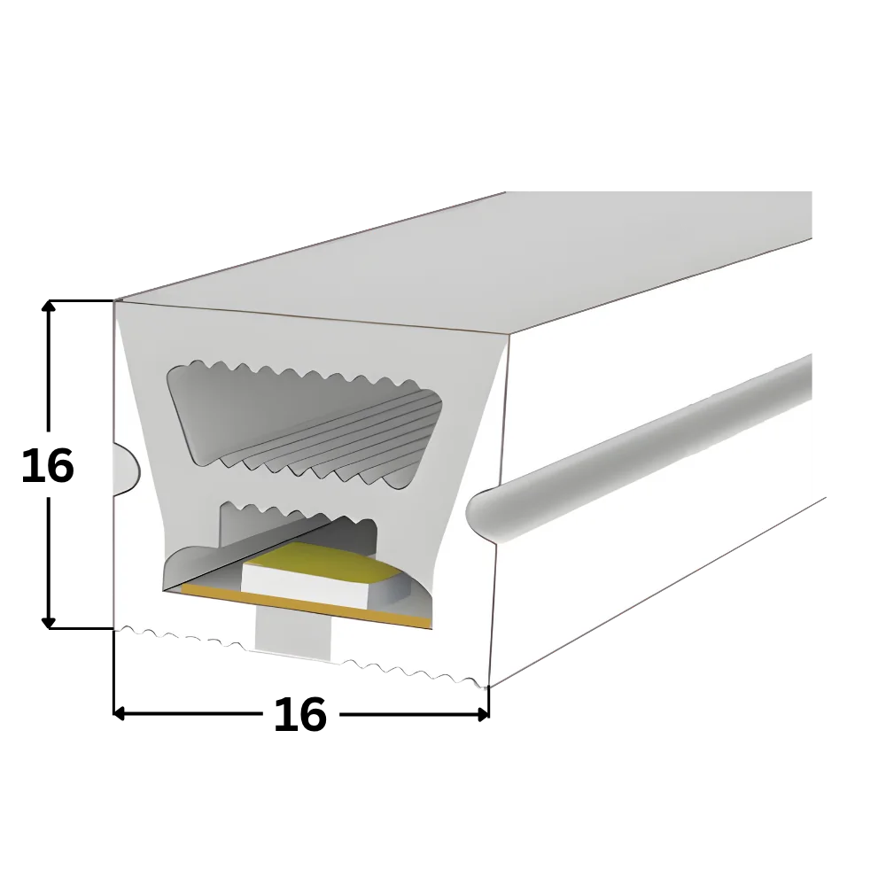 LED RGBW Neon Flex Streifen 16×16 mm – 60 LEDs/m 5050, 24V, 18 W/m, 333 lm/m, 5m – RGB+Kaltweiß 5500K CRI>83, IP67, wasserdicht LED RGBW Neon Flex Streifen 16×16 mm – 60 LEDs/m 5050, 24V, 18 W/m, 333 lm/m, 5m – RGB+Kaltweiß 5500K CRI>83, IP67, wasserdicht