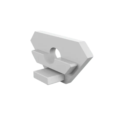 Endkappe für LED Alu Eckprofil Exo-V2_14 + Cover PC45_16