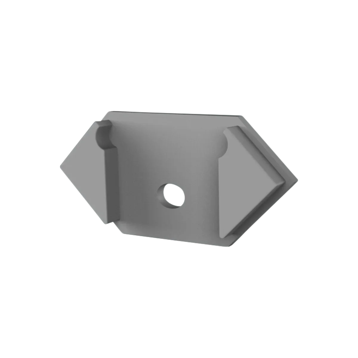 Endkappe für LED Alu Trockenbauprofil Exo-T5_16 + Cover PC45 _16 Endkappe für LED Alu Trockenbauprofil Exo-T5_16 + Cover PC45 _16