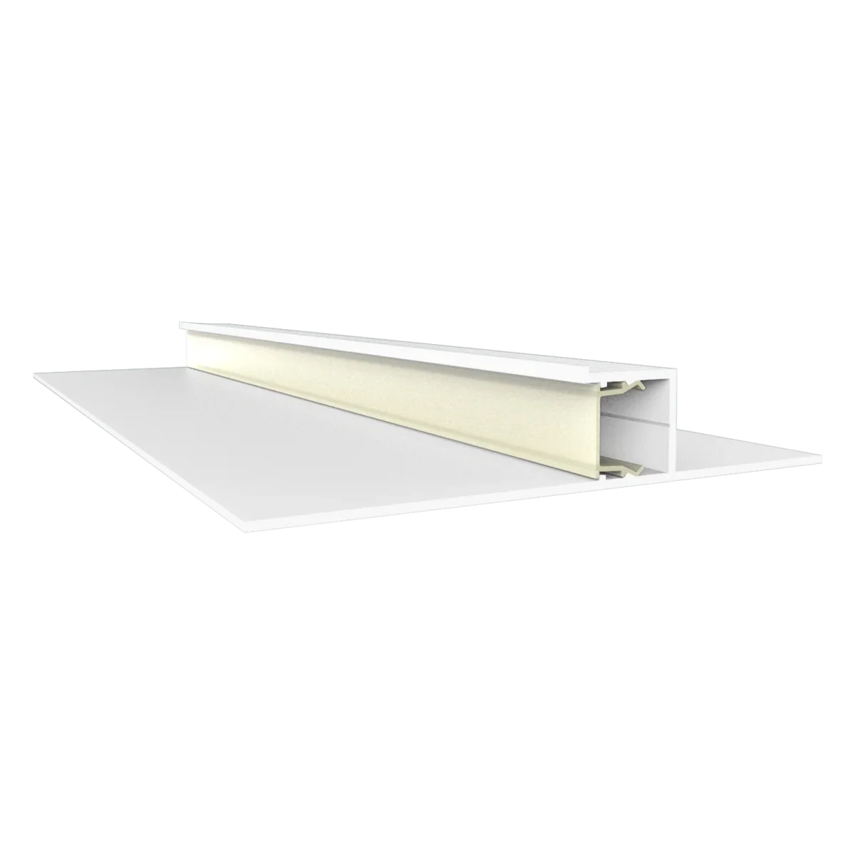 LED Aluprofil EXO-T4_11 Trockenbauprofil mit Schattenfuge Weiß – 2 m, Wallwasher, für LED Streifen bis 11 mm LED Aluprofil EXO-T4_11 Trockenbauprofil mit Schattenfuge Weiß – 2 m, Wallwasher, für LED Streifen bis 11 mm