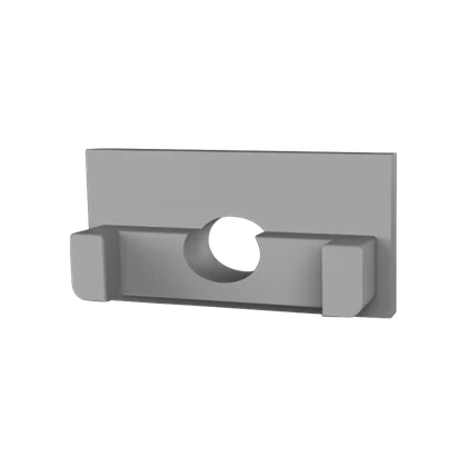 Endkappe für LED Alu Fliesenprofil Exo-F1/F1H_16 + Cover PC45 _16