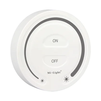 MiBoxer FUT087 LED Fernbedienung Weiß – für einfarbige LED Streifen, 2,4 GHz Funk, 1 Zone