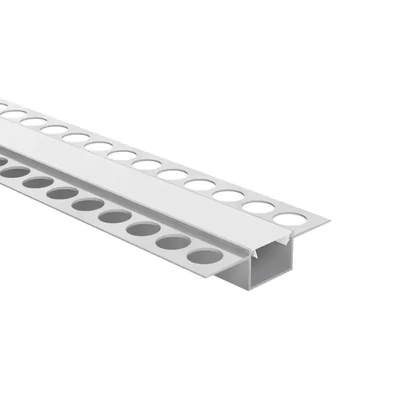 LED Unterputz-Mittelprofil 2m EXO-T7_16 (16 mm) – Flächenbündiges Unterputzprofil für LED-Strips