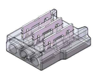 LED Anschlussverbinder – 3-polig, 10 mm, lötfrei & frei konfigurierbar für CCT SMD LED-Streifen (ohne Kabel)
