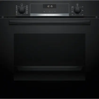 BOSCH Serie 6 Einbau-Backofen 60 x 60 cm Schwarz HBG537BB4
