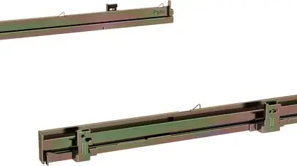 BOSCH Clip-Vollauszug Edelstahl Pyrolyse geeignet HEZ638070 BOSCH Clip-Vollauszug Edelstahl Pyrolyse geeignet HEZ638070