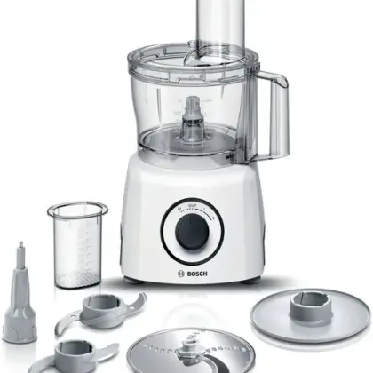 BOSCH Kompakt-Küchenmaschine MultiTalent 3 800 W Weiß, Weiß MCM3100W