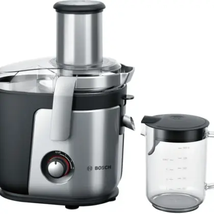 BOSCH Entsafter VitaJuice 4 1200 W Silber, Schwarz