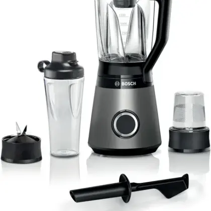 BOSCH Serie 4 Standmixer VitaPower 1200 W Silber MMB4197S BOSCH Serie 4 Standmixer VitaPower 1200 W Silber MMB4197S