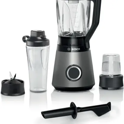 BOSCH Serie 4 Standmixer VitaPower 1200 W Silber MMB6177S BOSCH Serie 4 Standmixer VitaPower 1200 W Silber MMB6177S