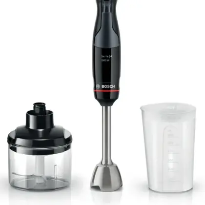 BOSCH Serie 4 Stabmixer ErgoMaster 1000 W Schwarz, anthrazit MSM4B620 BOSCH Serie 4 Stabmixer ErgoMaster 1000 W Schwarz, anthrazit MSM4B620