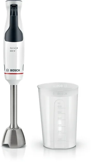 BOSCH Serie 4 Stabmixer ErgoMaster 600 W Weiß, Black grey MSM4W210 BOSCH Serie 4 Stabmixer ErgoMaster 600 W Weiß, Black grey MSM4W210