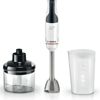 BOSCH Serie 4 Stabmixer ErgoMaster 600 W Weiß, Black grey MSM4W220 BOSCH Serie 4 Stabmixer ErgoMaster 600 W Weiß, Black grey MSM4W220