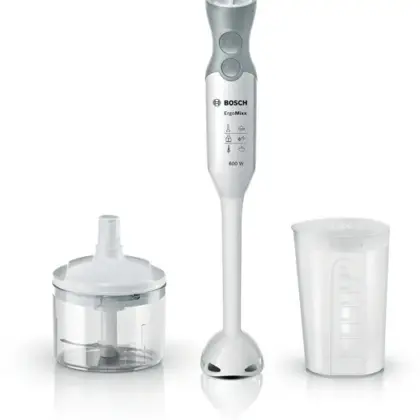 BOSCH Stabmixer ErgoMixx 600 W Weiß, Window grey MSM66020 BOSCH Stabmixer ErgoMixx 600 W Weiß, Window grey MSM66020