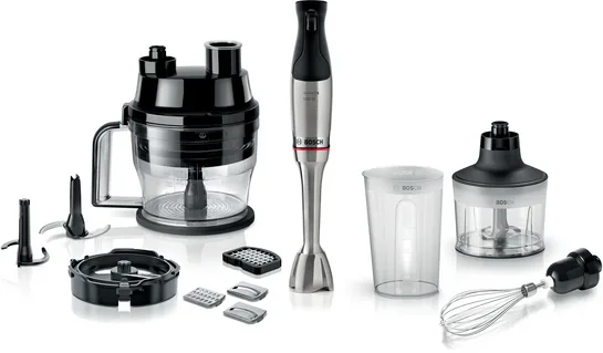 BOSCH Serie 6 Stabmixer ErgoMaster 1200 W aus Edelstahl BOSCH Serie 6 Stabmixer ErgoMaster 1200 W aus Edelstahl