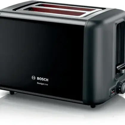 BOSCH Kompakt Toaster DesignLine, Schwarz