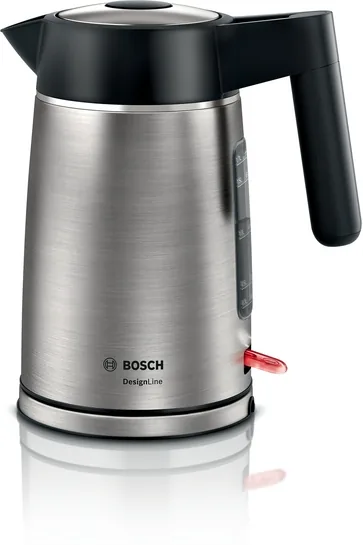 BOSCH Wasserkocher DesignLine Gebürsteter Stahl TWK5P480
