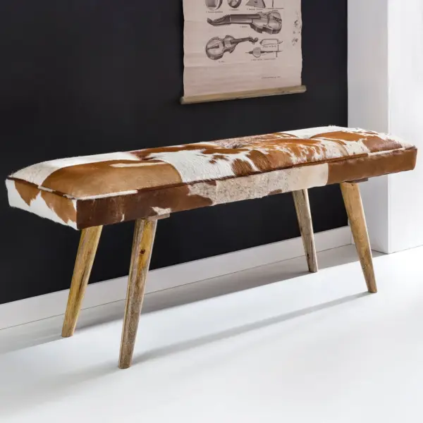 FineBuy gepolsterte Sitzbank, 120 cm – für Garderobe FineBuy gepolsterte Sitzbank, 120 cm – für Garderobe