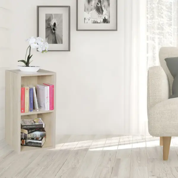FineBuy Standregal aus Holz, Grau – 30 × 60 × 30 cm FineBuy Standregal aus Holz, Grau – 30 × 60 × 30 cm