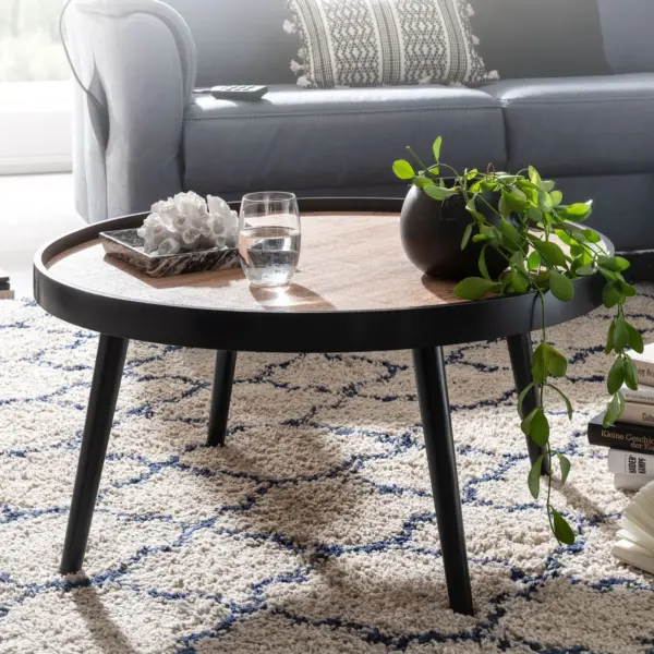 FineBuy Couchtisch, 76 cm – für Wohnzimmer