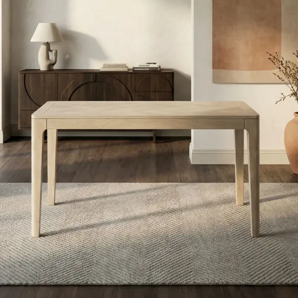 FineBuy Esstisch Massivholz Mango, 120 × 60 cm – für 6 Personen