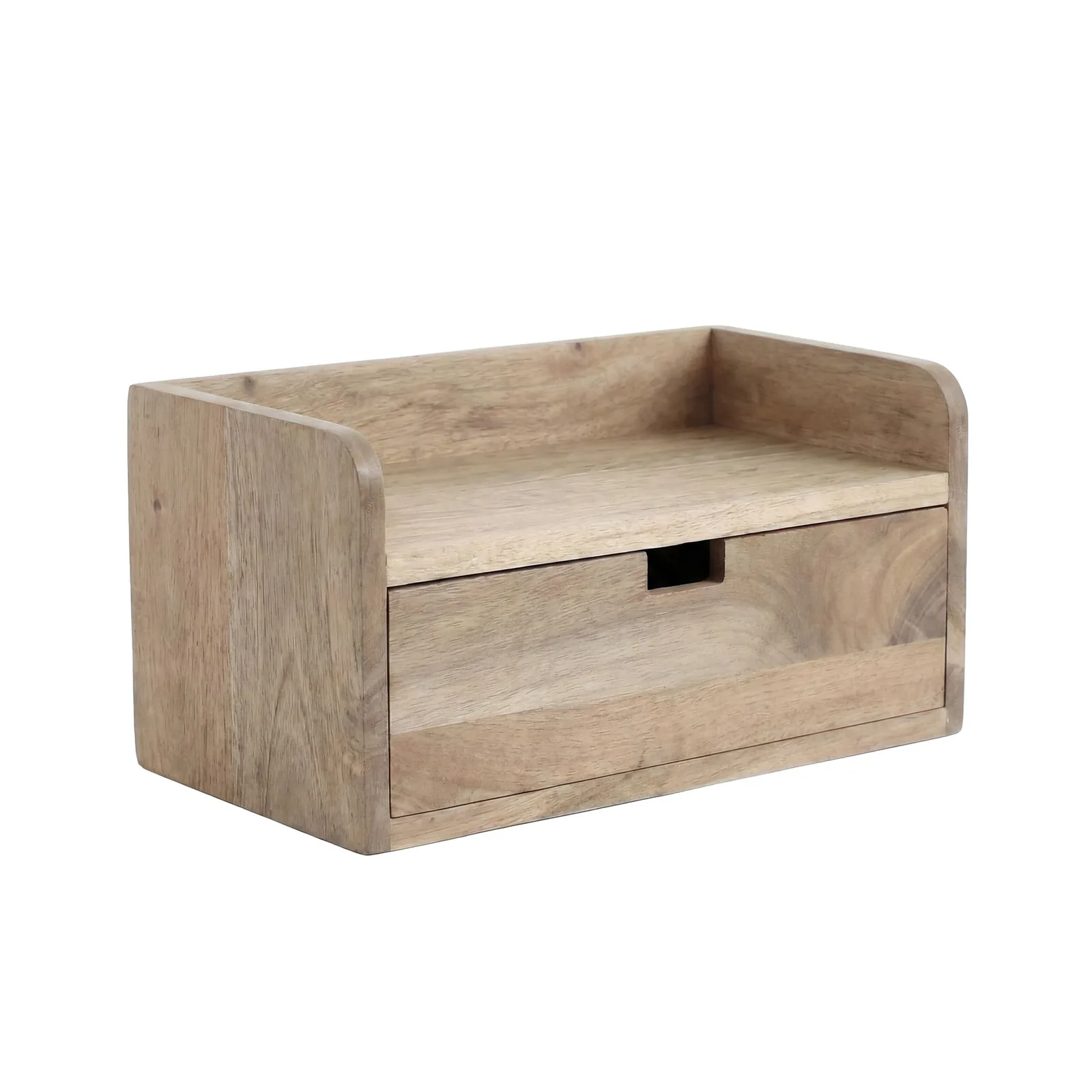 FineBuy Nachtkonsole für Wandmontage, 45 × 30 cm – für Boxspringbett