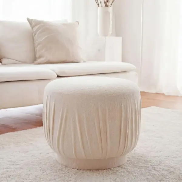 FineBuy Sitzhocker, 50 cm – für Wohnzimmer Handmade FineBuy Sitzhocker, 50 cm – für Wohnzimmer Handmade