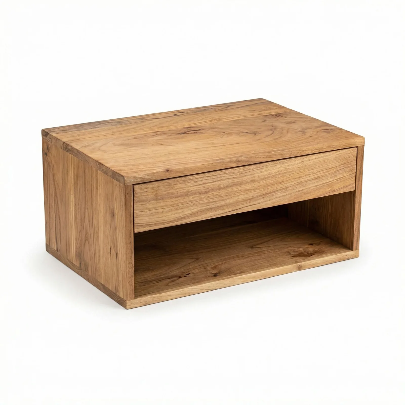 FineBuy Nachtkonsole für Wandmontage, 50 × 35 cm – für Boxspringbett