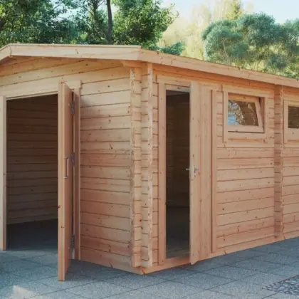 Holzgarage “Hansa B” 5x6m