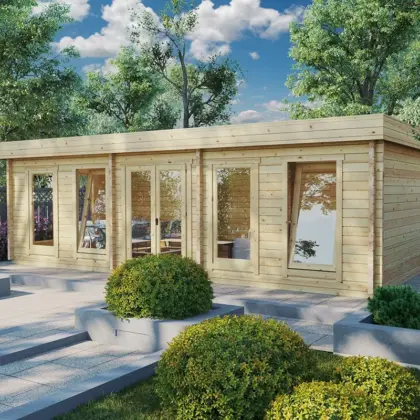 Großes Gartenhaus “Hansa A” 8x4m