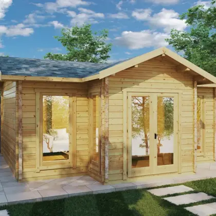 Gartenhaus “Eamon” 6x4m aus Holz