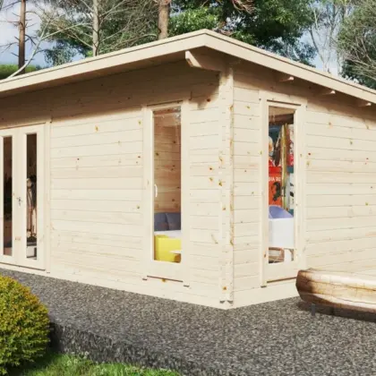 Kleines Ferienhaus-Holzhaus “Mia 2” 5x3m