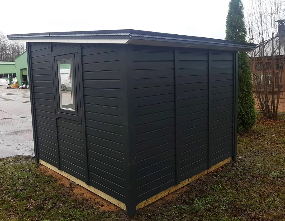 Kleines Gartenhaus “Noah” 3x3m aus Holz