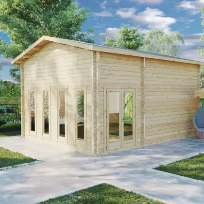 Gartenhaus “Golfsimulator 3” 6x5m