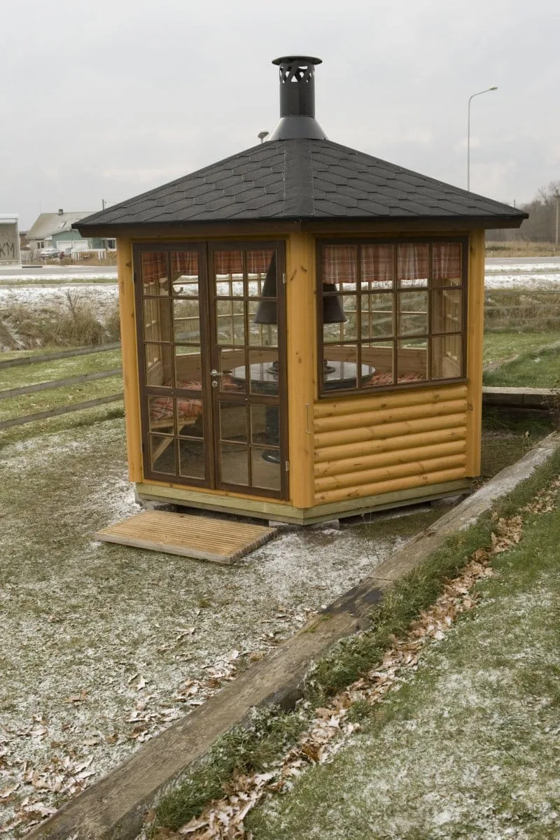 Grillhütte “Seattle” 3x3m