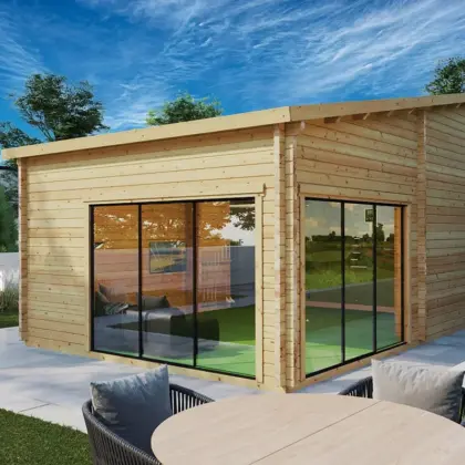 Gartenzimmer “Golfsimulator 5” 6x5m
