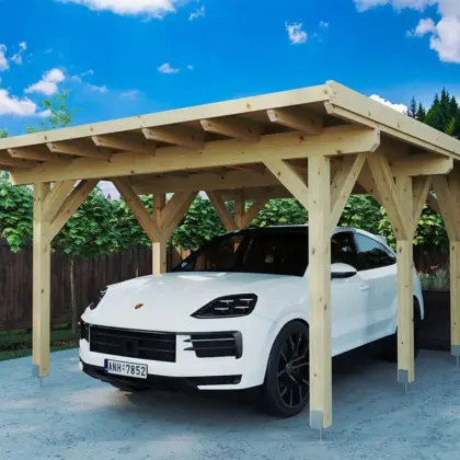 Holz-Carport “Dora” 4x5m