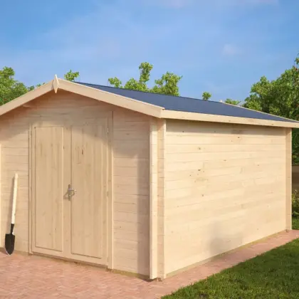 Großes Gartengerätehaus “Eva A” 3x4m