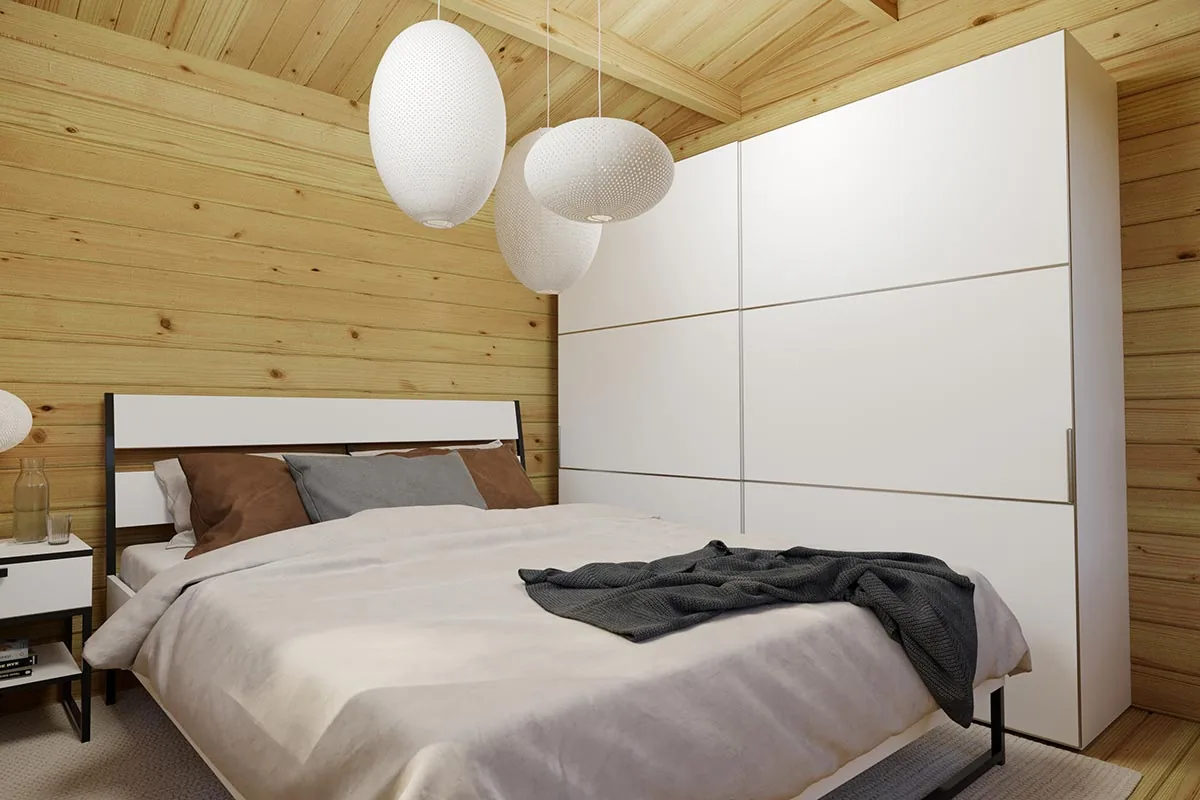 Kleines Gartenhaus “Nora B” 3x3m aus Holz