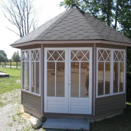 8-Eck-Holzpavillon “Katrin” 4x4m