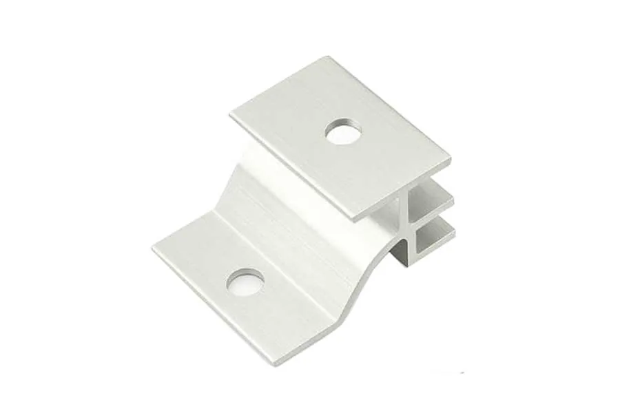 Metallclip für WPC Coex Fassadenverkleidung Serie Classic