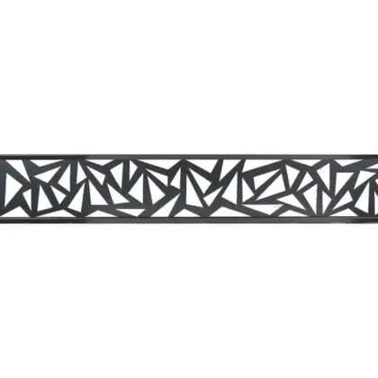 Designelement Trigon ( aus Aluminium, Anthrazit Designelement Trigon ( aus Aluminium, Anthrazit