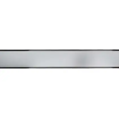 Designelement aus Kunstglas (Sicherheitsglas) satiniert mit Adapter Designelement aus Kunstglas (Sicherheitsglas) satiniert mit Adapter