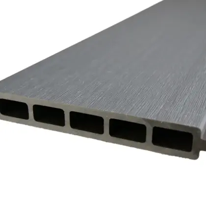 Einzelelement WoodoWyk aus WPC, Grey – 20 × 140 × 1790 mm