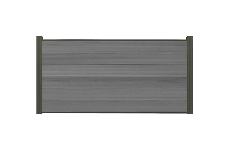 WPC Coex. Zaun Komplettset WoodoWyk, Grey – 179 × 90 cm