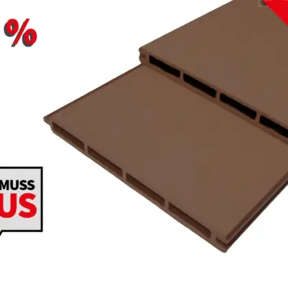 *Abverkauf* Texel XL aus BPC, Braun – 1778 × 195 × 20 mm