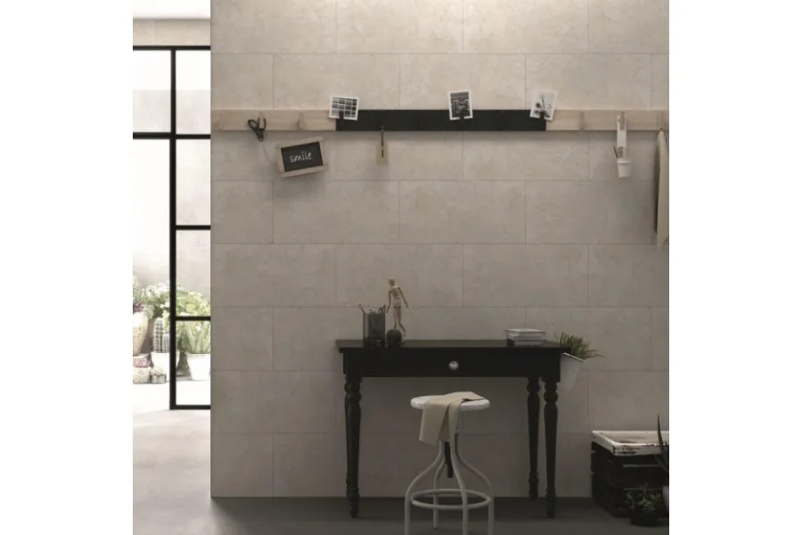 Wandpaneele Kunststoff Beige meliert, 600 × 300 × 4 mm