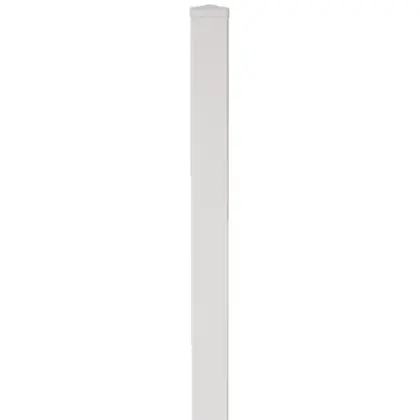 Pfosten Juist aus Kunststoff, Weiß – 9 × 9 × Pfosten Juist aus Kunststoff, Weiß – 9 × 9 ×